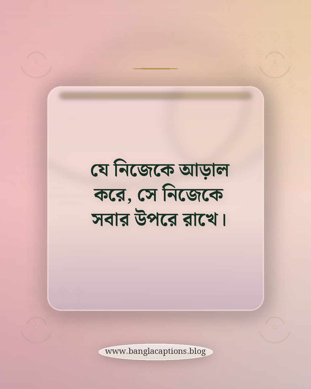 যে নিজেকে আড়াল করে, সে নিজেকে সবার উপরে রাখে। - বোরকা পরা মেয়েদের প্রশংসামূলক উক্তি