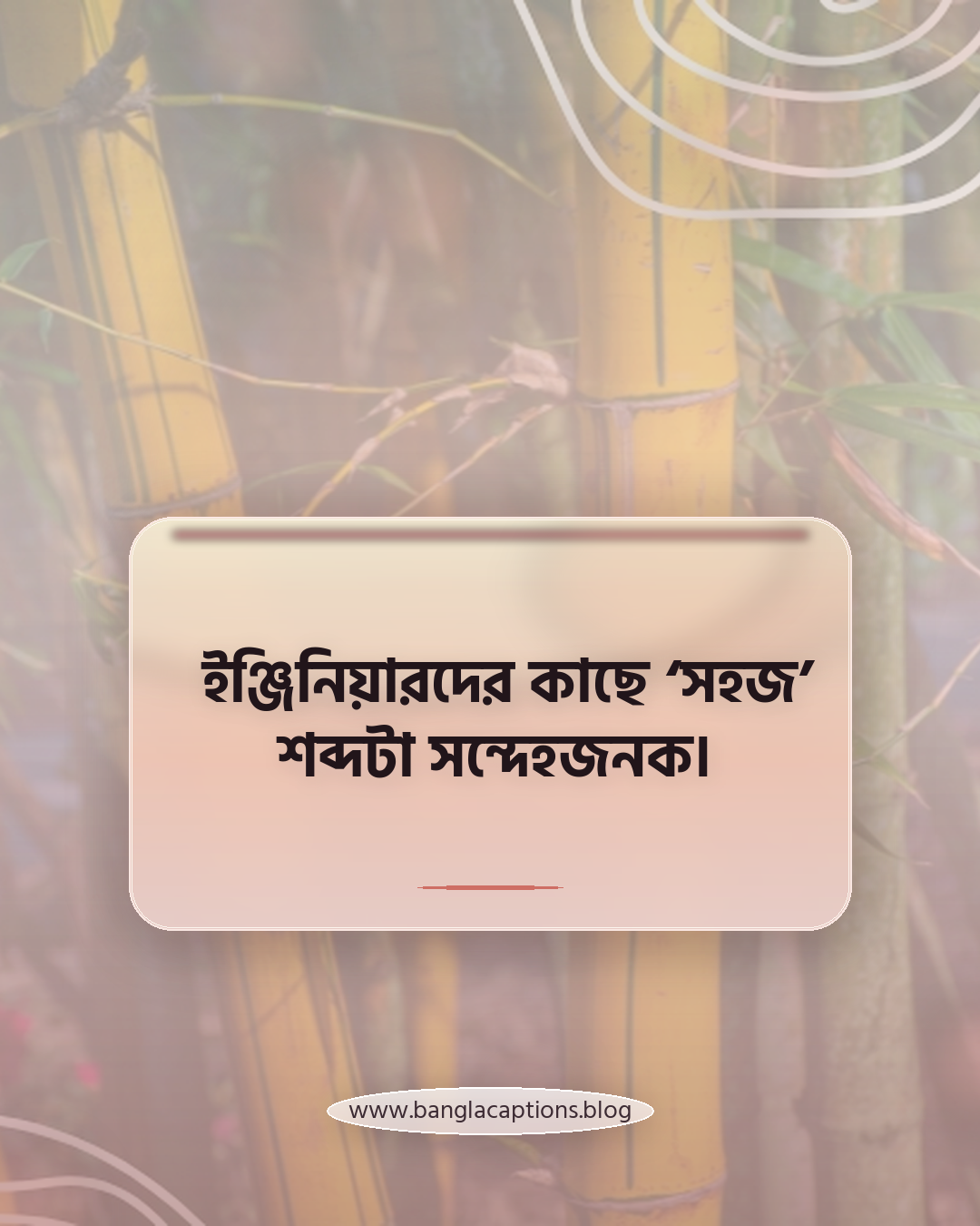 ইঞ্জিনিয়ারদের কাছে ‘সহজ’ শব্দটা সন্দেহজনক। - ফানি ইঞ্জিনিয়ার ক্যাপশন