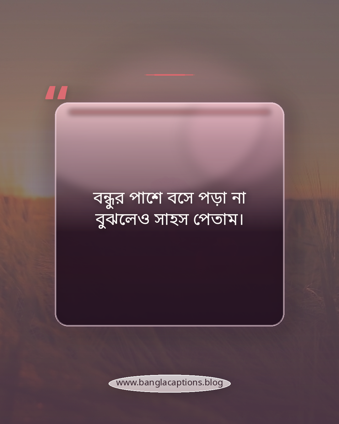 বন্ধুর পাশে বসে পড়া না বুঝলেও সাহস পেতাম। - স্কুল জীবনের শৈশব স্মৃতি