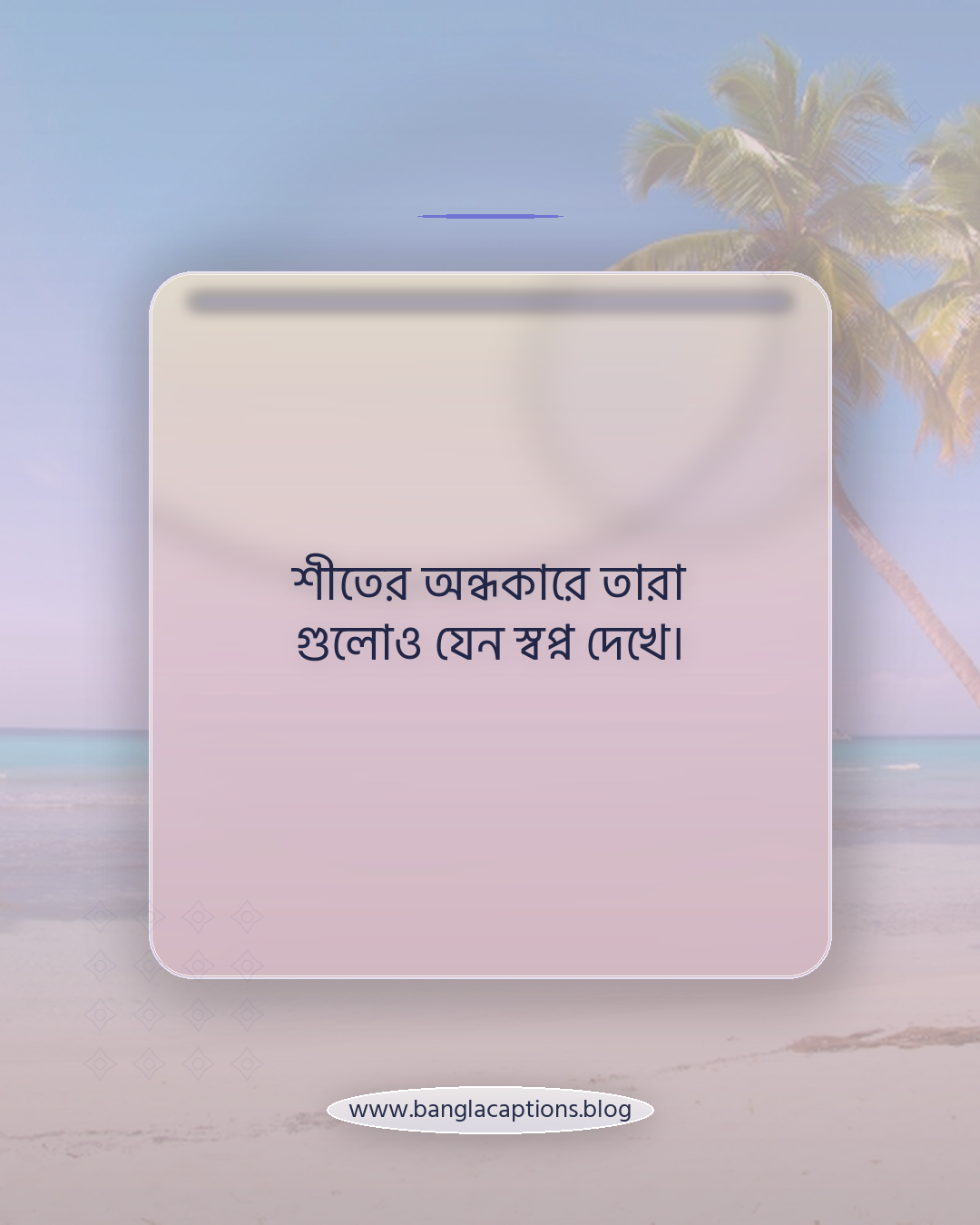 শীতের অন্ধকারে তারা গুলোও যেন স্বপ্ন দেখে। - শীতের রাতের কবিতার লাইন ও উক্তি